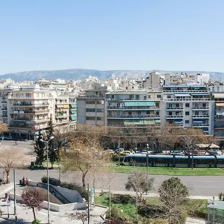 Museum Of Modern Art Rooms In Apartment, Next To Metro Suggrou Fix, Walk To Acropolis-3